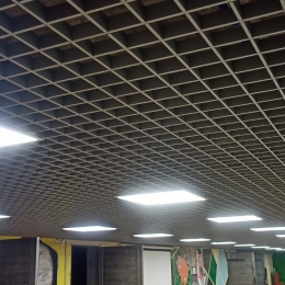 Монтаж стелі с. Романків, Київська область
