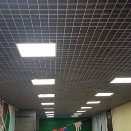 Монтаж стелі с. Романків, Київська область
