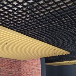 Монтаж підвісної стелі мережа магазинів 
